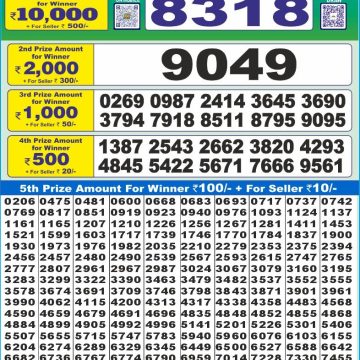Dear Lottery Chart 2024