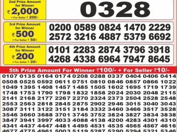 Dear Lottery Chart 2024