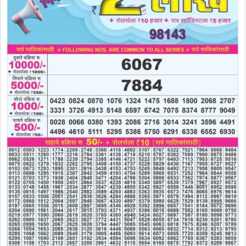 Dear Lottery Chart 2024