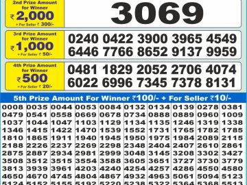 Dear Lottery Chart 2024