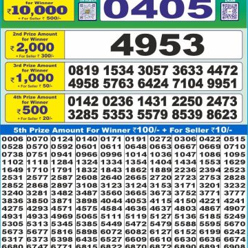 Dear Lottery Chart 2024