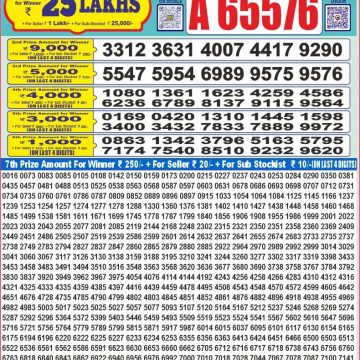 Dear Lottery Chart 2024