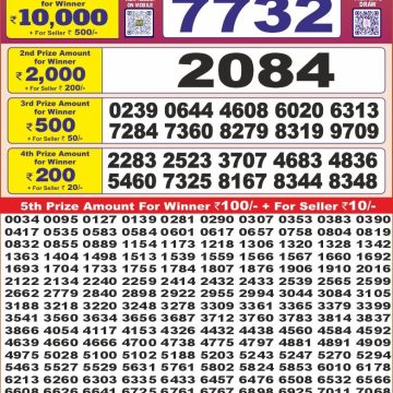Dear Lottery Chart 2024