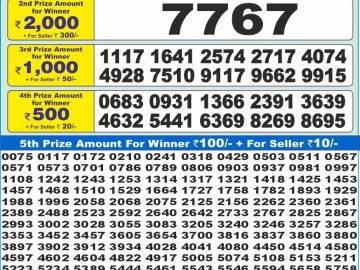 Dear Lottery Chart 2024