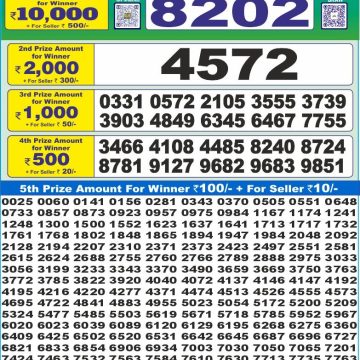 Dear Lottery Chart 2024
